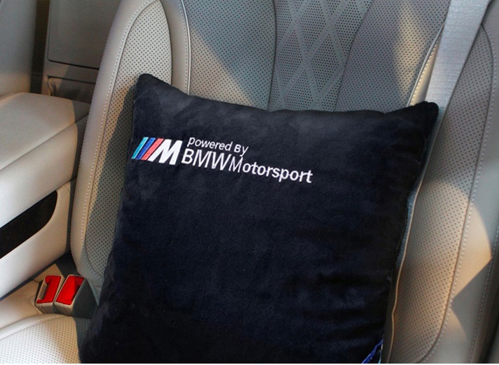 BMW pillow blanket